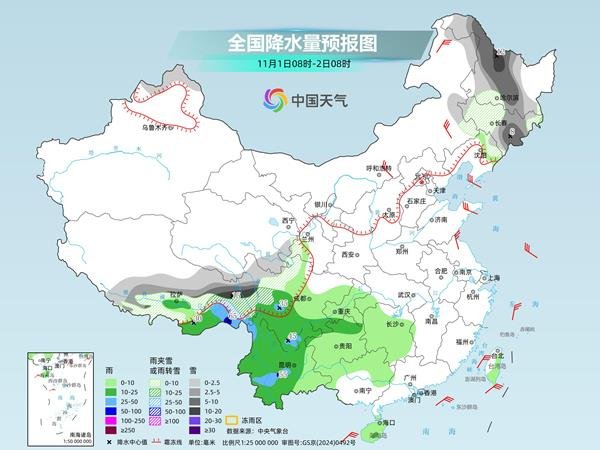 邦乾配倍 本周末黑龙江等地局部暴雪 最高温跌破冰点